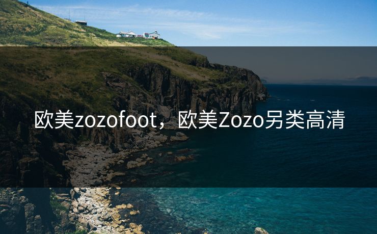 欧美zozofoot，欧美Zozo另类高清  第1张